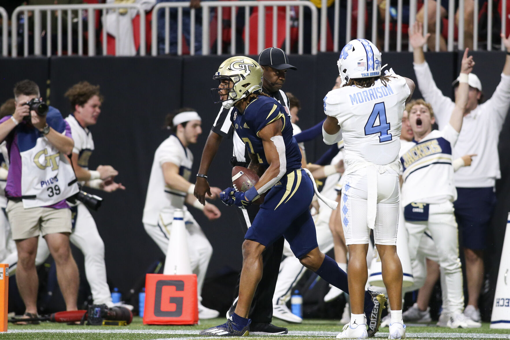 NCAA Football: North Carolina at Georgia Tech